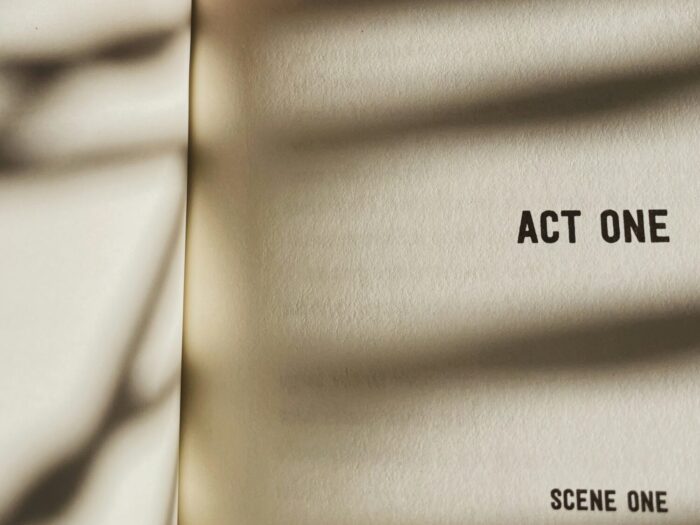 Act One. Scene One. The Start.